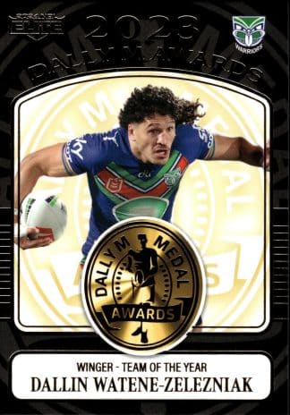 2024 NRL Elite Dally M Awards - DM03 Dallin Watene-Zelezniak Warriors