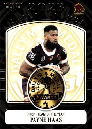 2024 NRL Elite Dally M Awards - DM10 Payne Haas Brisbane Broncos