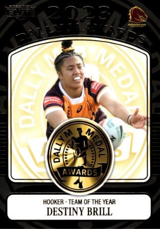 2024 NRL Elite Dally M Awards - DM27 Destiny Brill Brisbane Broncos