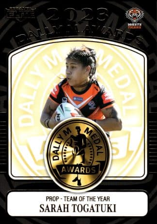 2024 NRL Elite Dally M Awards - DM29 Sarah Togatuki Wests Tigers