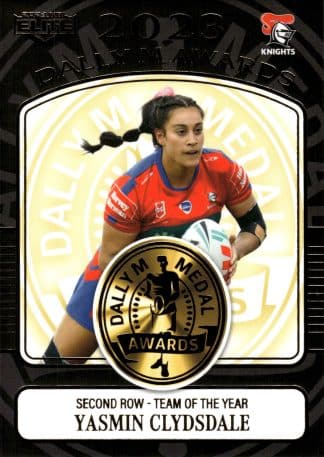 2024 NRL Elite Dally M Awards - DM30 Yasmin Clydsdale Newcastle Knights