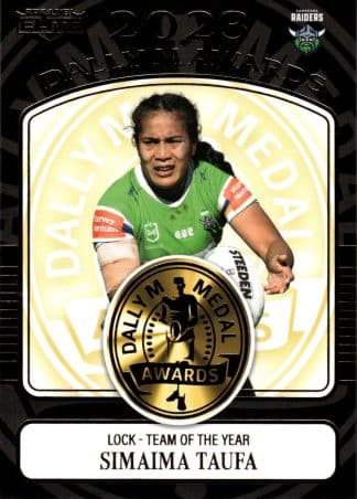 2024 NRL Elite Dally M Awards - DM32 Simaima Taufa Canberra Raiders