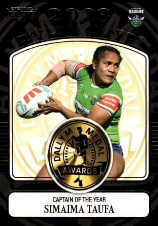 2024 NRL Elite Dally M Awards - DM33 Simaima Taufa Canberra Raiders