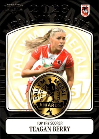 2024 NRL Elite Dally M Awards - DM34 Teagan Berry St George Dragons