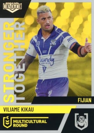 2024 NRL Elite Multicultural Round - MC06 Viliame Kikau Canterbury Bulldogs