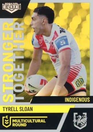 2024 NRL Elite Multicultural Round - MC28 Tyrell Sloan St George Dragons