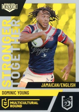 2024 NRL Elite Multicultural Round - MC29 Dominic Young Sydney Roosters