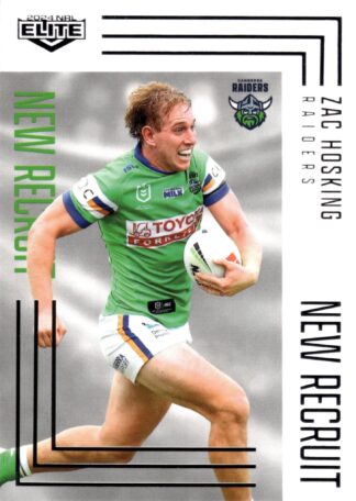 2024 NRL Elite New Recruits - NR03 Zac Hosking Canberra Raiders