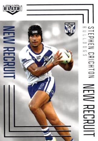 2024 NRL Elite New Recruits - NR05 Stephen Crichton Canterbury Bulldogs
