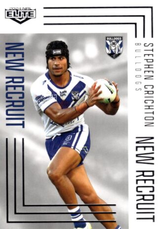 2024 NRL Elite New Recruits - NR05 Stephen Crichton Canterbury Bulldogs