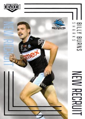 2024 NRL Elite New Recruits - NR07 Billy Burns Cronulla Sharks