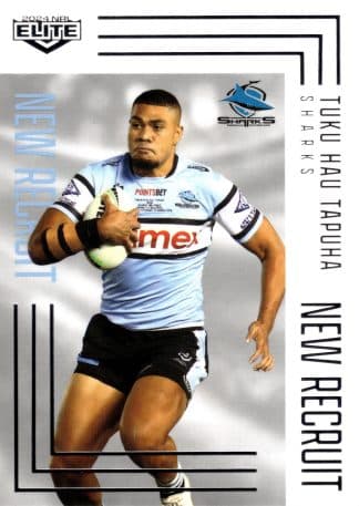 2024 NRL Elite New Recruits - NR08 Tuku Hau Tapuha Cronulla Sharks