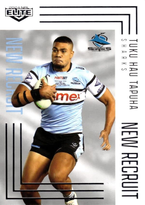 2024 NRL Elite New Recruits - NR08 Tuku Hau Tapuha Cronulla Sharks