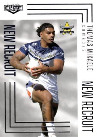 2024 NRL Elite New Recruits - NR19 Thomas Mikaele North Queensland Cowboys