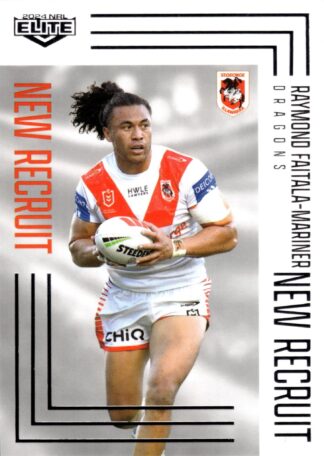 2024 NRL Elite New Recruits - NR27 Raymond Faitala-Mariner St George Dragons