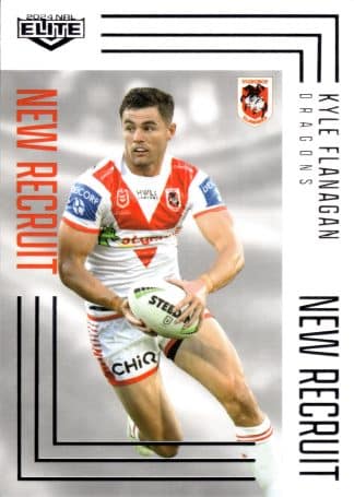 2024 NRL Elite New Recruits - NR28 Kyle Flanagan St George Dragons