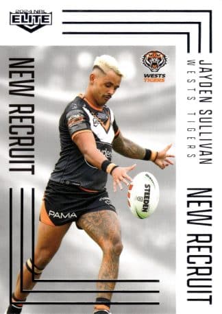 2024 NRL Elite New Recruits - NR34 Jayden Sullivan Wests Tigers