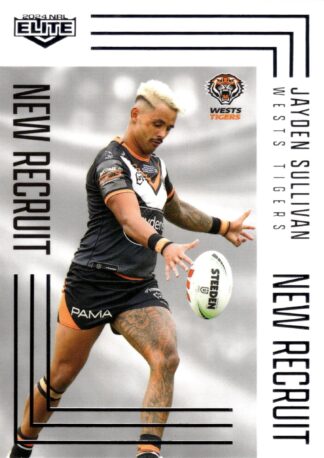 2024 NRL Elite New Recruits - NR34 Jayden Sullivan Wests Tigers