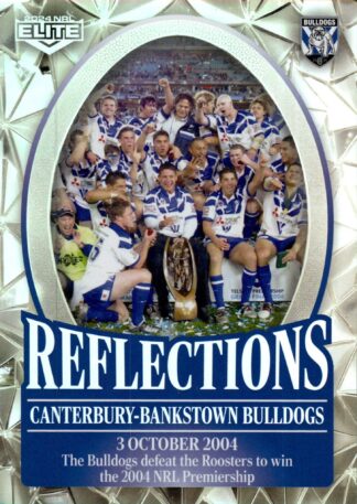 2024 NRL Elite NRL Reflections - RF05 Canterbury Bulldogs