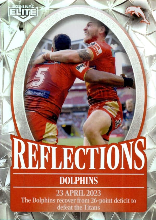 2024 NRL Elite NRL Reflections - RF10 Dolphins