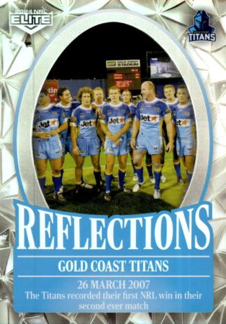 2024 NRL Elite NRL Reflections - RF11 Gold Coast Titans