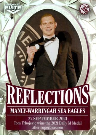 2024 NRL Elite NRL Reflections - RF13 Manly Sea Eagles
