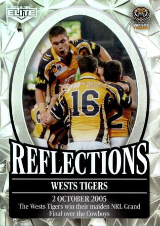 2024 NRL Elite NRL Reflections - RF33 Wests Tigers
