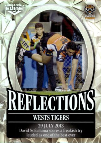 2024 NRL Elite NRL Reflections - RF34 Wests Tigers