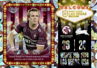 2024 NRL Elite Las Vegas Round - V03 Jake Trbojevic Manly Sea Eagles