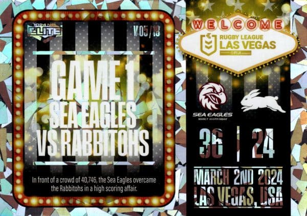 2024 NRL Elite Las Vegas Round - V05 Game 1