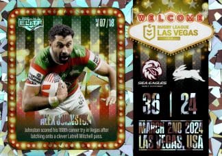 2024 NRL Elite Las Vegas Round - V07 Alex Johnston South Sydney Rabbitohs