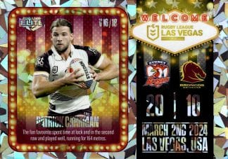 2024 NRL Elite Las Vegas Round - V16 Patrick Carrigan Brisbane Broncos