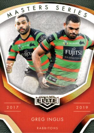 2024 NRL Elite Masters Series - MS07 Greg Inglis South Sydney Rabbitohs 2017 - 2019