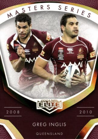2024 NRL Elite Masters Series - MS09 Greg Inglis Queensland Maroons 2008 - 2010