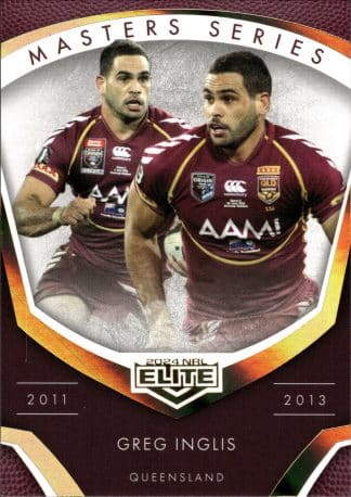 2024 NRL Elite Masters Series - MS10 Greg Inglis Queensland Maroons 2011 - 2013