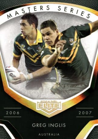 2024 NRL Elite Masters Series - MS13 Greg Inglis Australian Kangaroos 2006 - 2007