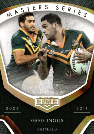 2024 NRL Elite Masters Series - MS15 Greg Inglis Australian Kangaroos 2009 - 2011