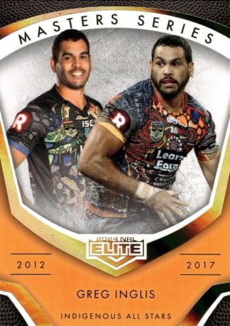 2024 NRL Elite Masters Series - MS18 Greg Inglis Indigenous All Stars 2012 - 2017