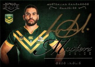 2024 NRL Elite Masters Series Signature - MSS01 Greg Inglis Australian Kangaroos