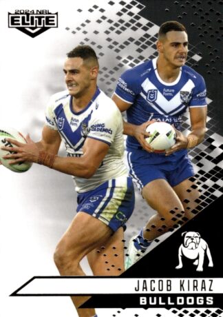 2024 NRL Elite Black Diamond Mojo - MB025 Jacob Kiraz Canterbury Bulldogs