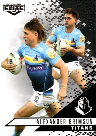 2024 NRL Elite Black Diamond Mojo - MB047 Alexander Brimson Gold Coast Titans