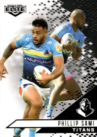 2024 NRL Elite Black Diamond Mojo - MB054 Phillip Sami Gold Coast Titans