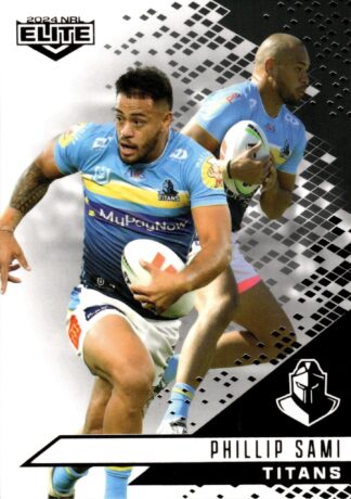 2024 NRL Elite Black Diamond Mojo - MB054 Phillip Sami Gold Coast Titans
