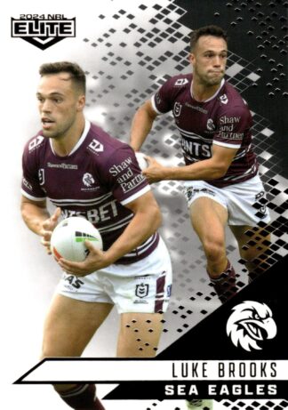 2024 NRL Elite Black Diamond Mojo - MB056 Luke Brooks Manly Sea Eagles