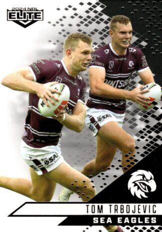 2024 NRL Elite Black Diamond Mojo - MB063 Tom Trbojevic Manly Sea Eagles