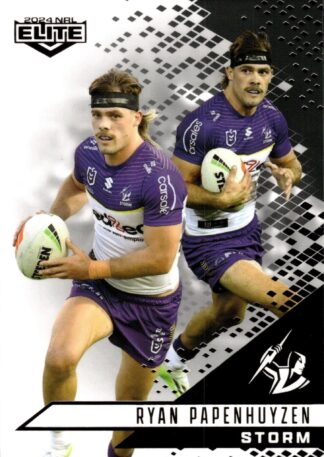 2024 NRL Elite Black Diamond Mojo - MB071 Ryan Papenhuyzen Melbourne Storm