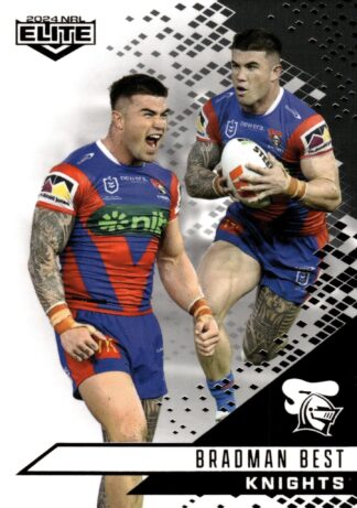 2024 NRL Elite Black Diamond Mojo - MB074 Bradman Best Newcastle Knights