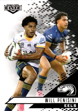 2024 NRL Elite Black Diamond Mojo - MB098 Will Penisini Parramatta Eels
