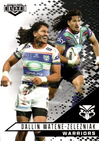 2024 NRL Elite Black Diamond Mojo - MB144 Dallin Watene-Zelezniak Warriors