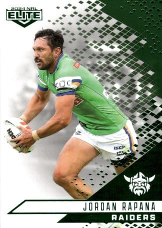2024 NRL Elite Emerald Mojo - ME014 Jordan Rapana Canberra Raiders